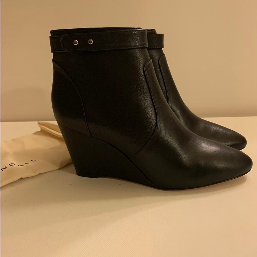 Loeffler Randall  bootie wedge , size 8 brand new